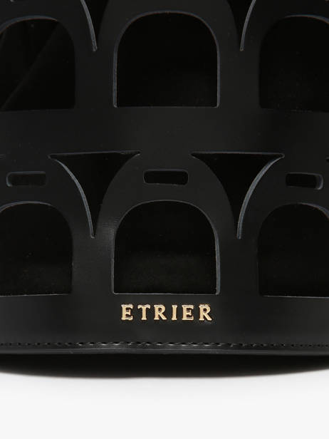 Bucket Bag Epona Leather Etrier Black epona EEPO136M other view 8